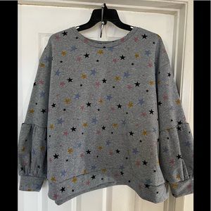 plus size star sweater top